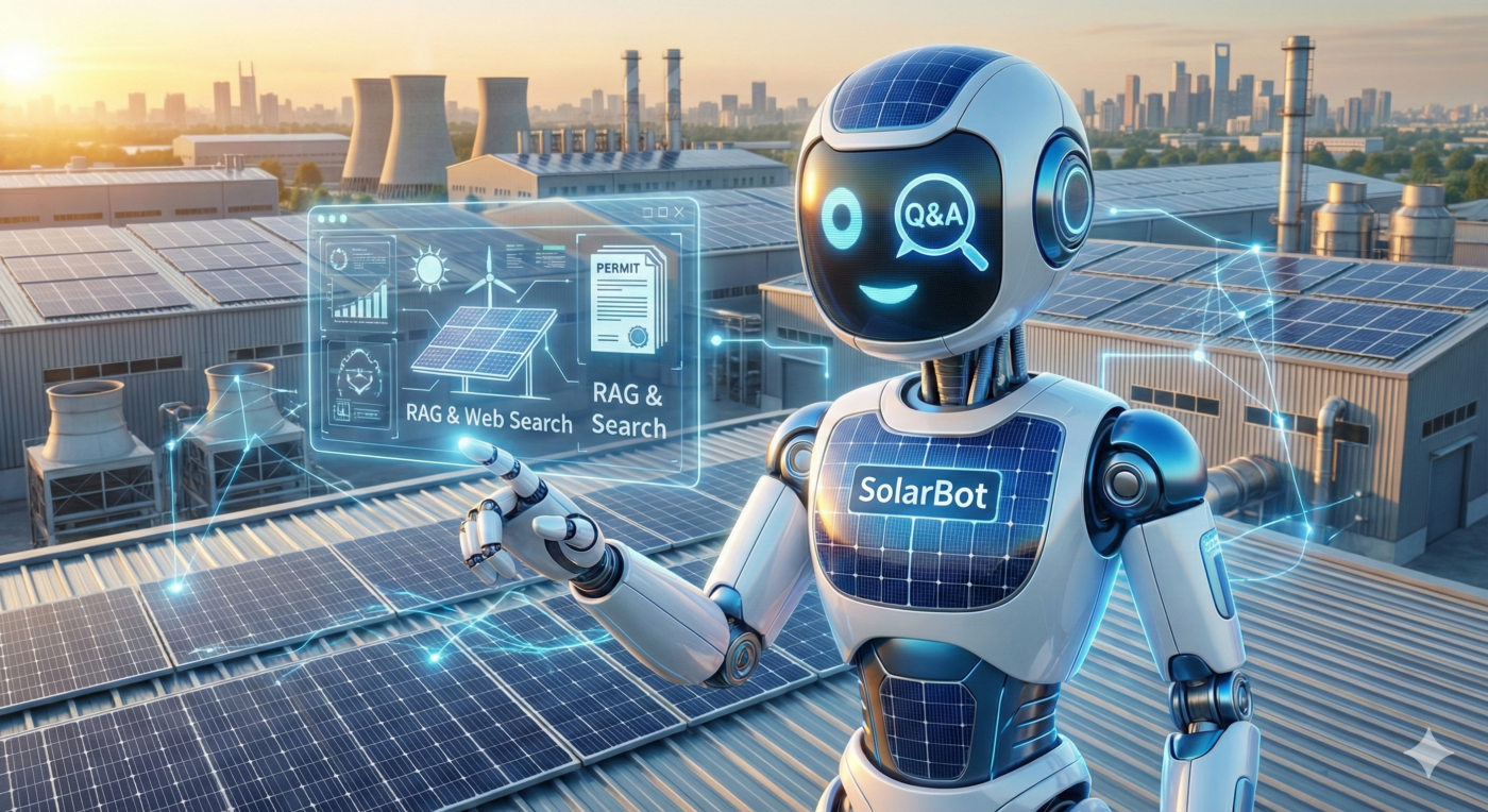 솔라봇-복잡한 태양광 발전 사업, 이제 24시간 AI 전문가에게 물어보세요