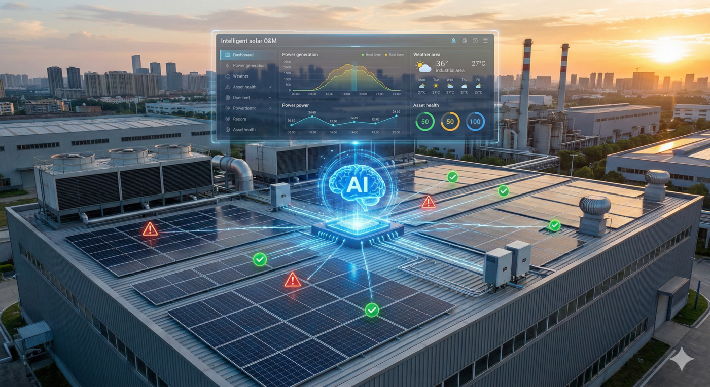 태양광 수익의 완성, 지능형 O&M과 데이터 기반 자산관리 (개발 중)